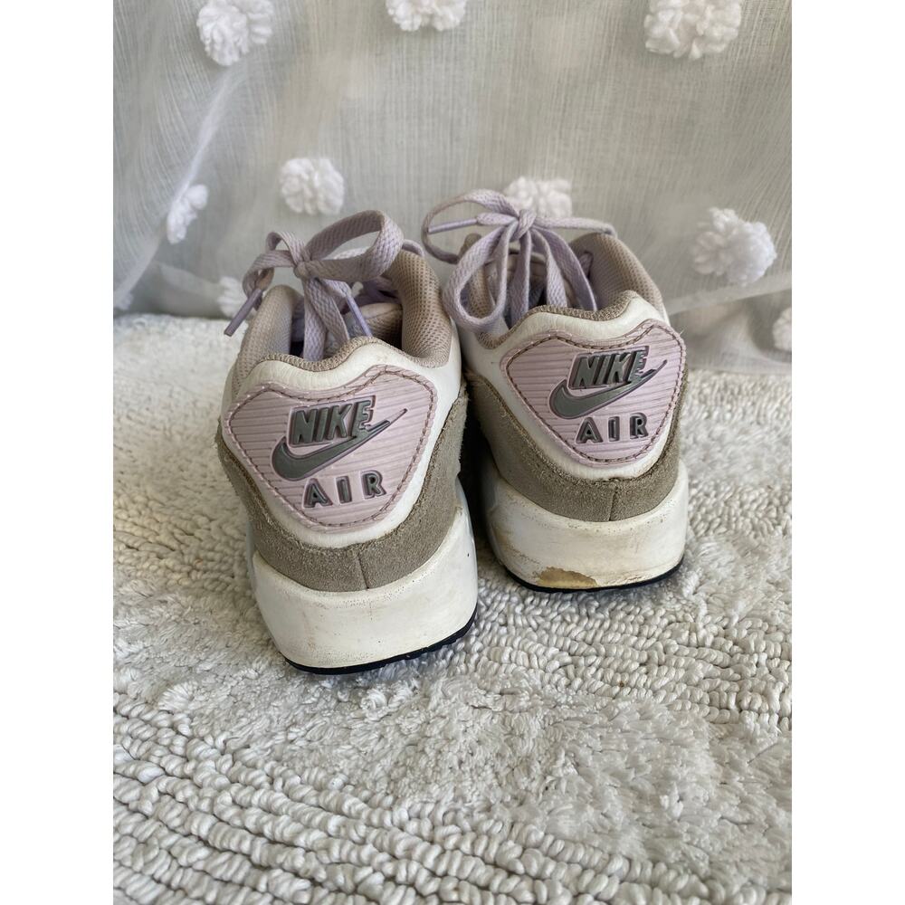 Girls Purple Nike Air Max 90 Sneakers - Size 6Y - Picture 3 of 7